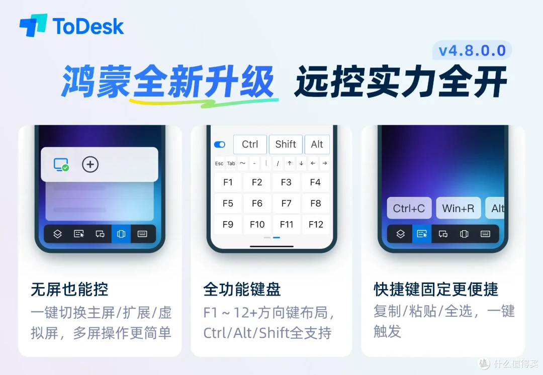 知识科普：ToDesk鸿蒙版高级功能免费开放使用了！