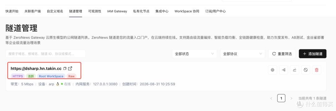 飞牛NAS跑DeepSeek Harness公网访问:ZeroNews隧道+BasicAuth