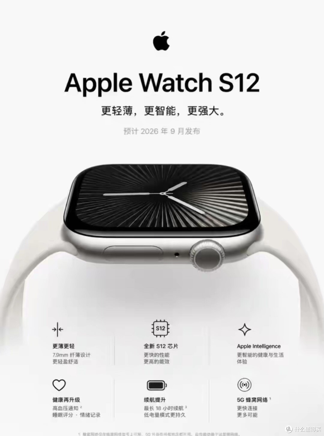 苹果 Watch S12 爆料 128GB 存储和力量训练都要来