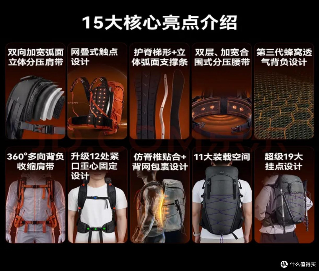 专业户外标准实测，GaKior 登山包不做轻度户外装备