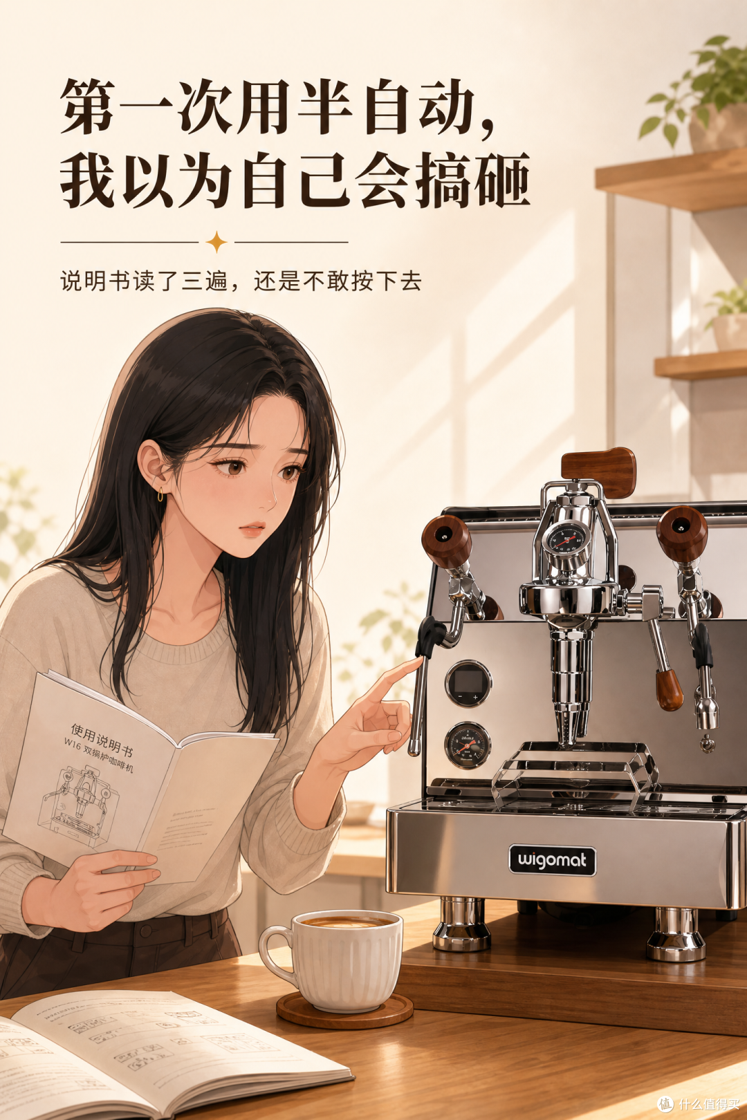 第一次用半自动咖啡机，我以为自己会搞砸