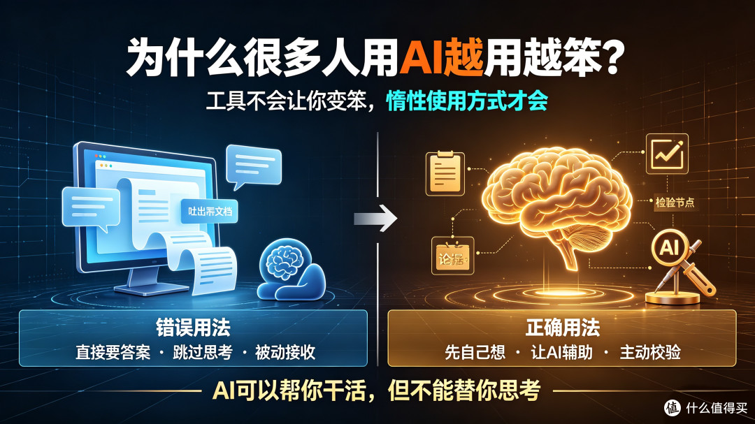 警惕过度依赖AI导致思考退化