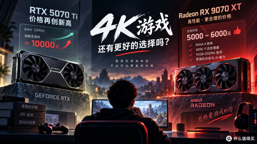 6000元就能畅玩4K游戏?瀚铠RX 9070 XT超合金显卡评测
