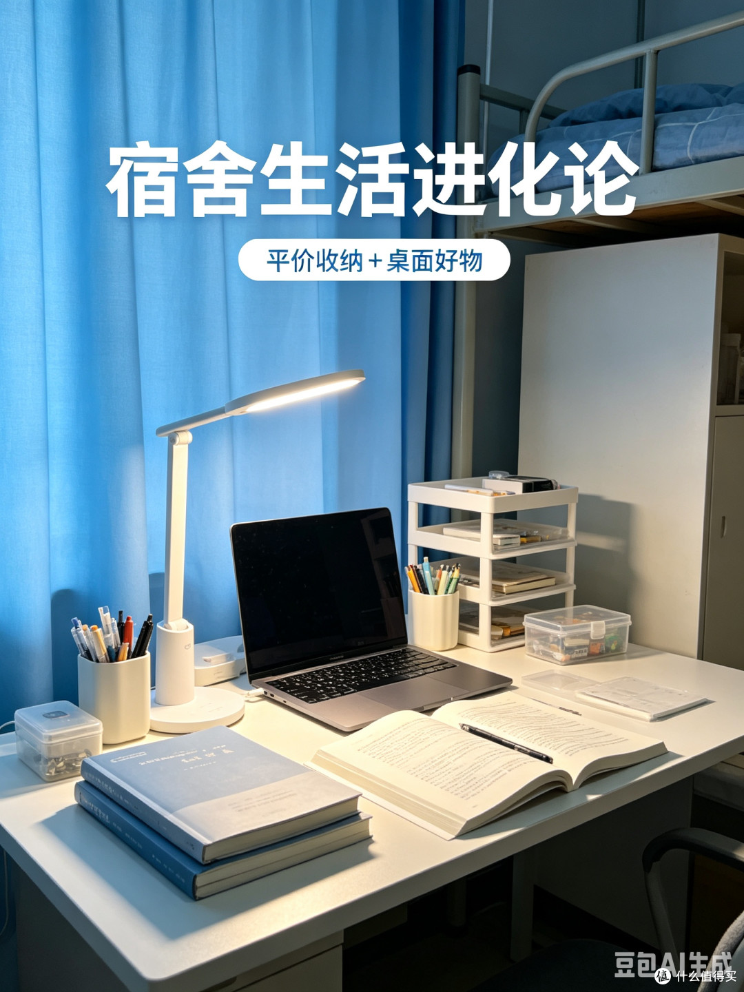 宿舍生活进化论|平价收纳+桌面好物,把小宿舍住舒服