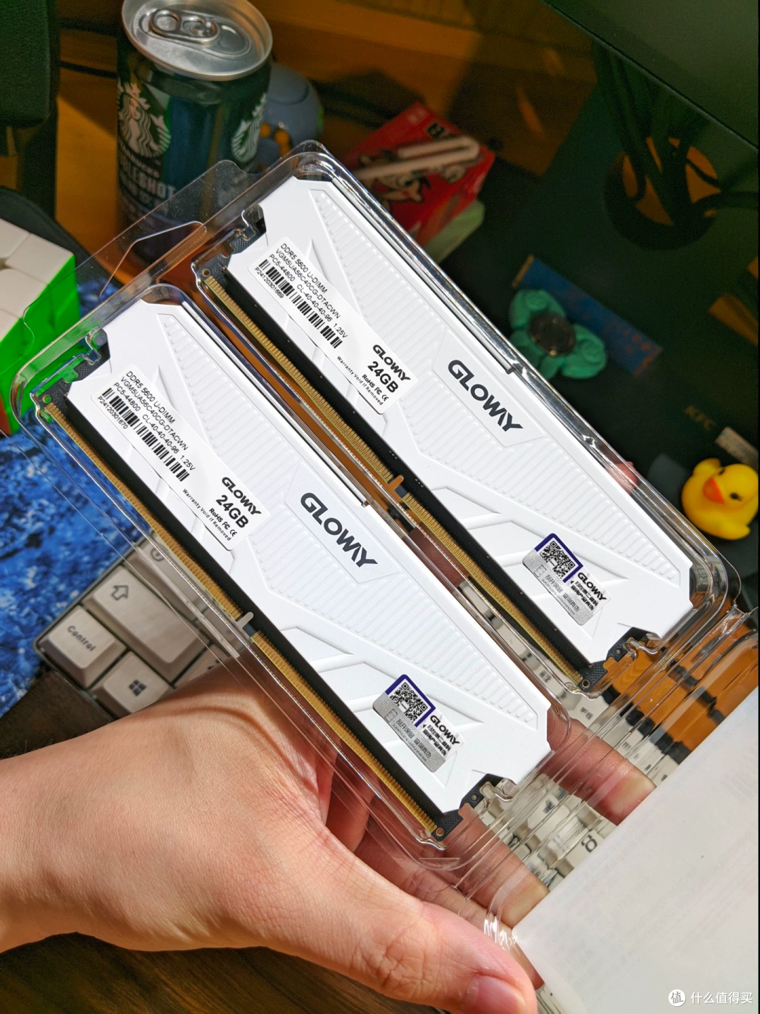 1300元Gloway DDR5 48g套装:终身质保真香?