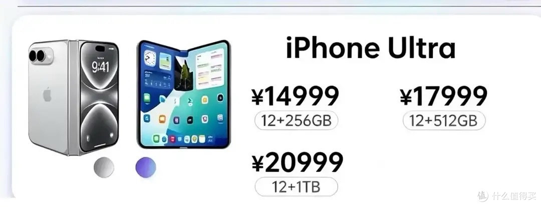 不叫Ultra叫Duo？苹果首款折叠屏iPhone Duo发布，2000美元起售！