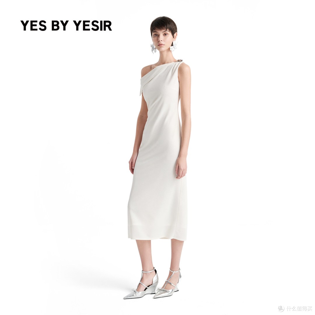 YES BY YESIR叶谦原创连衣裙晒单:云肩水滴扣设计,值不值得买?