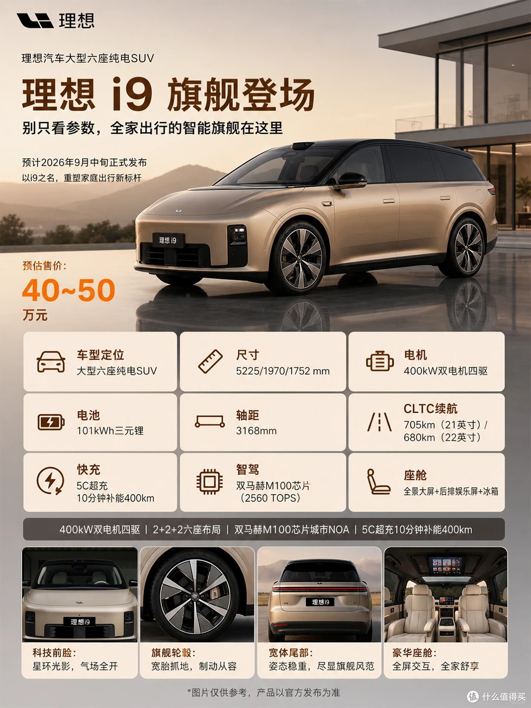 把“客厅”搬进六座SUV?理想i9官宣9.16发布:二排能转对坐