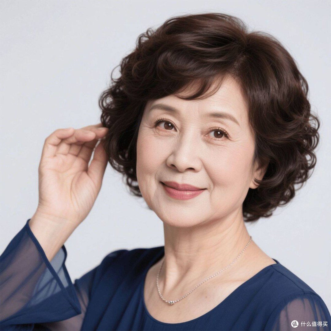 中老年真人发丝短卷发假发:轻薄透气+自然蓬松,值不值得入?