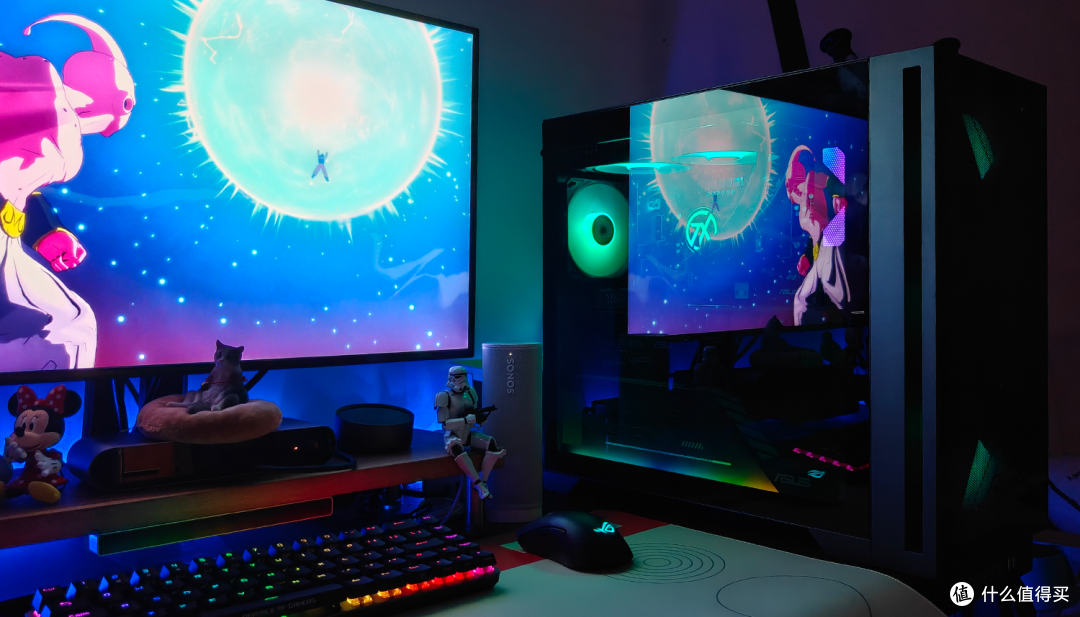 酷睿Ultra架构升级,全景海景次元武装:华硕天选7X 47L游戏主机