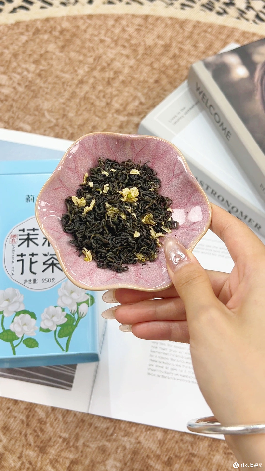 横县原产茉莉飘雪,一泡就香醒整个办公室