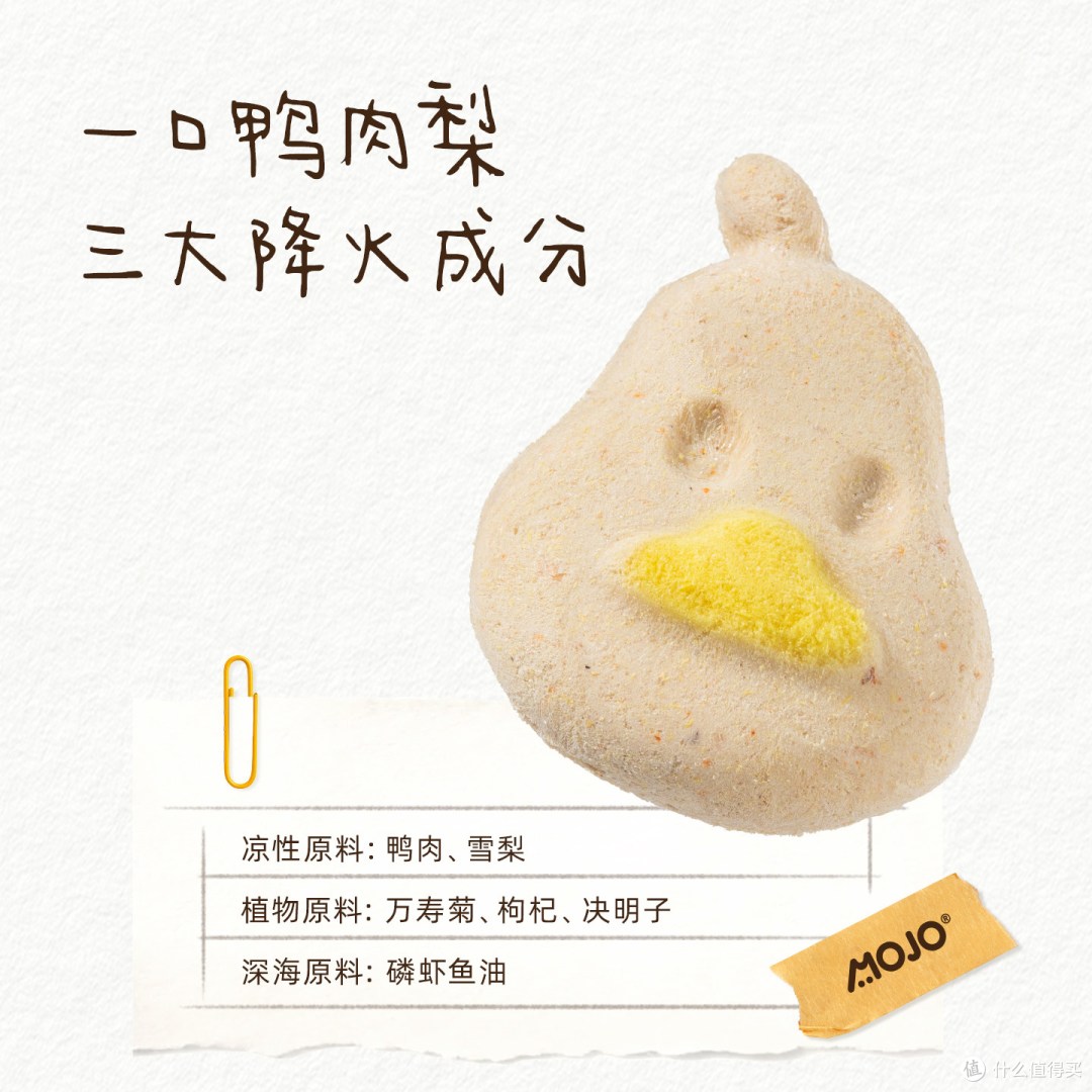 MOJO魔球鸭肉梨冻干晒单:清热降火美毛防泪痕,猫咪零食实测