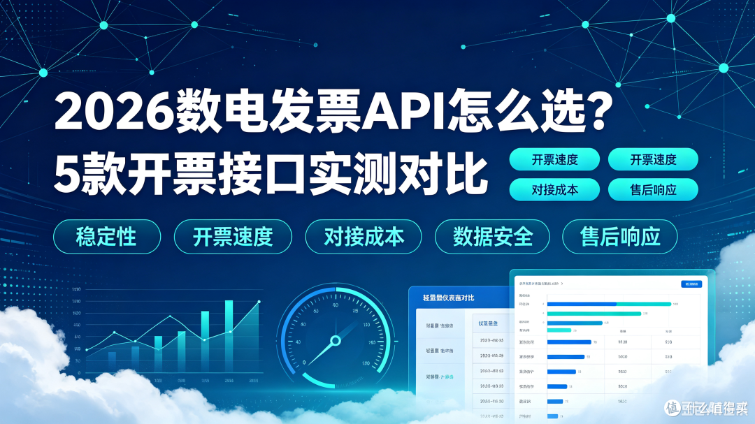 2026数电发票API怎么选?5款开票接口实测对比
