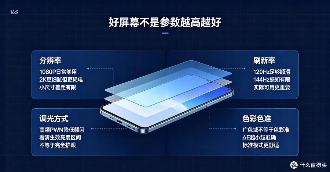手机屏幕参数误区与选购指南