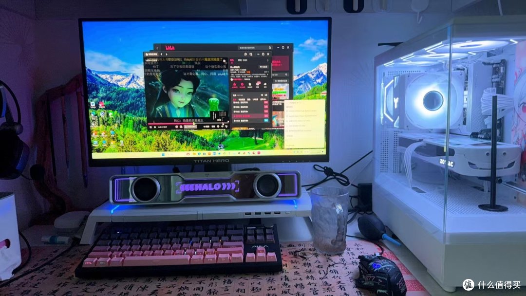男生桌搭刚需｜狼蛛 S87Pro 客制化键盘✨