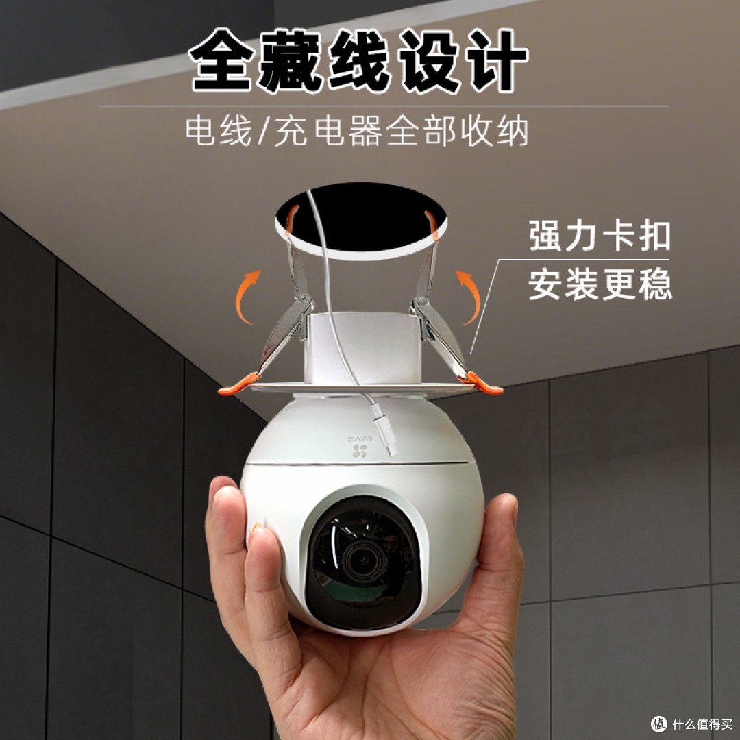 监控吊顶筒灯填孔器晒单:让摄像头完美隐形,附安装避坑指南