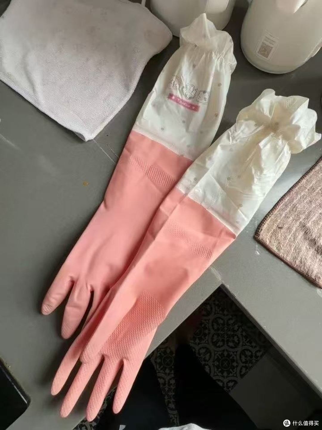 云柔轻彩手套天然乳胶柔软贴合像第二层皮肤