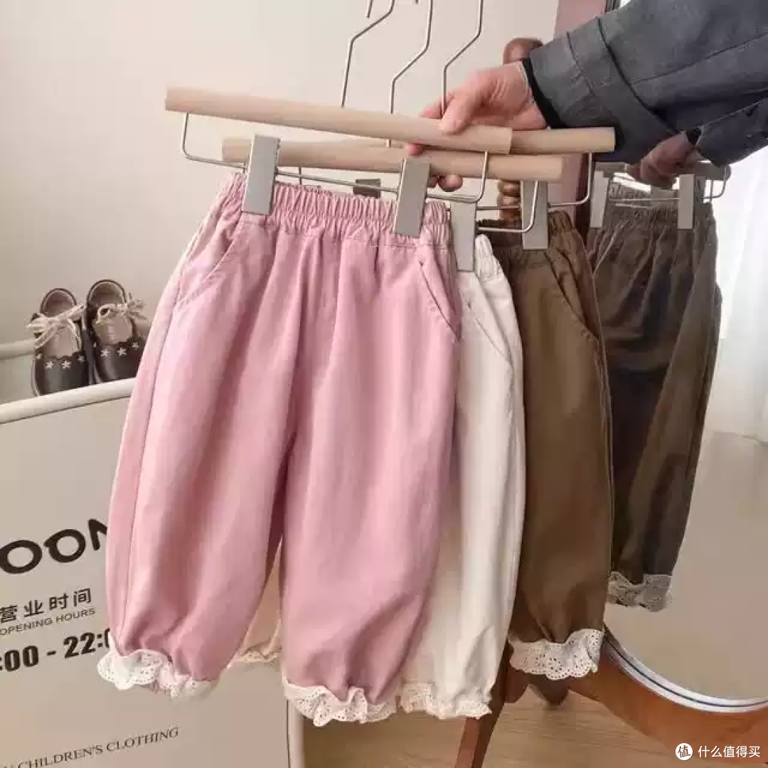 纯棉束脚裤，软到不想脱下来👧