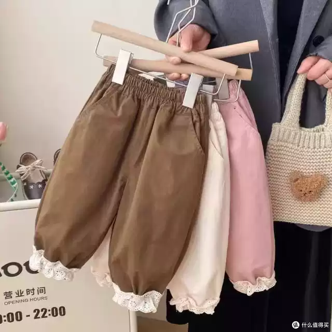 纯棉束脚裤，软到不想脱下来👧