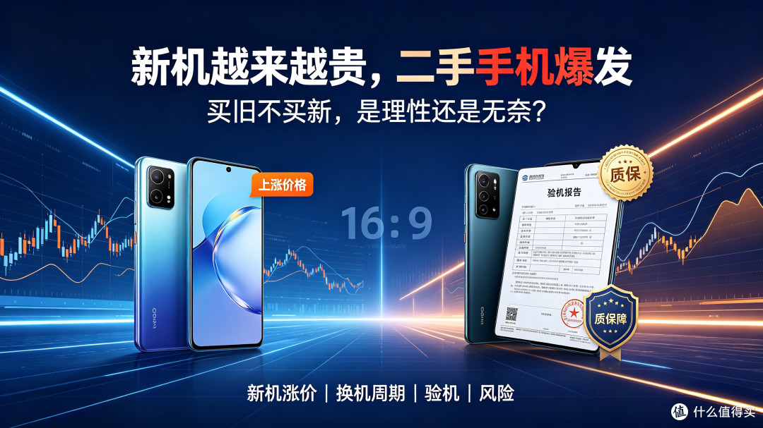 新机越卖越贵，二手手机迎来爆发：买旧不买新，是理性还是无奈？