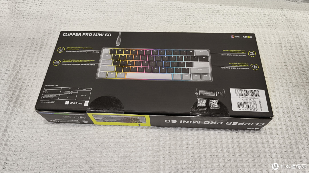 海盗船破浪者PRO MINI 60键盘体验：参数之外的坚守和取舍