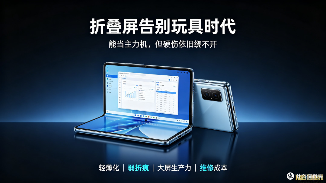 折叠屏告别玩具时代:能当主力机,但这几大硬伤依旧绕不开