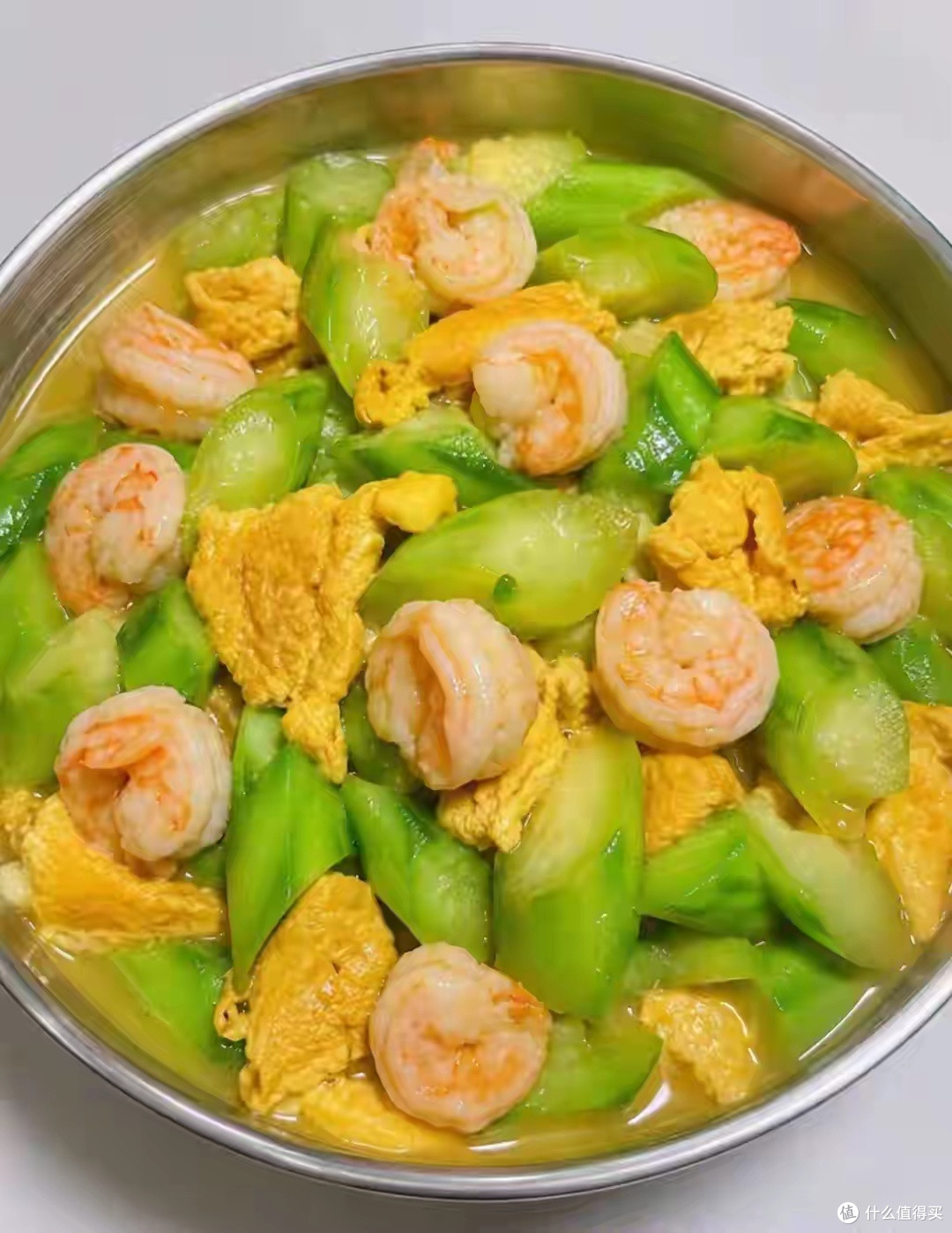 低脂清淡的丝瓜虾仁做法