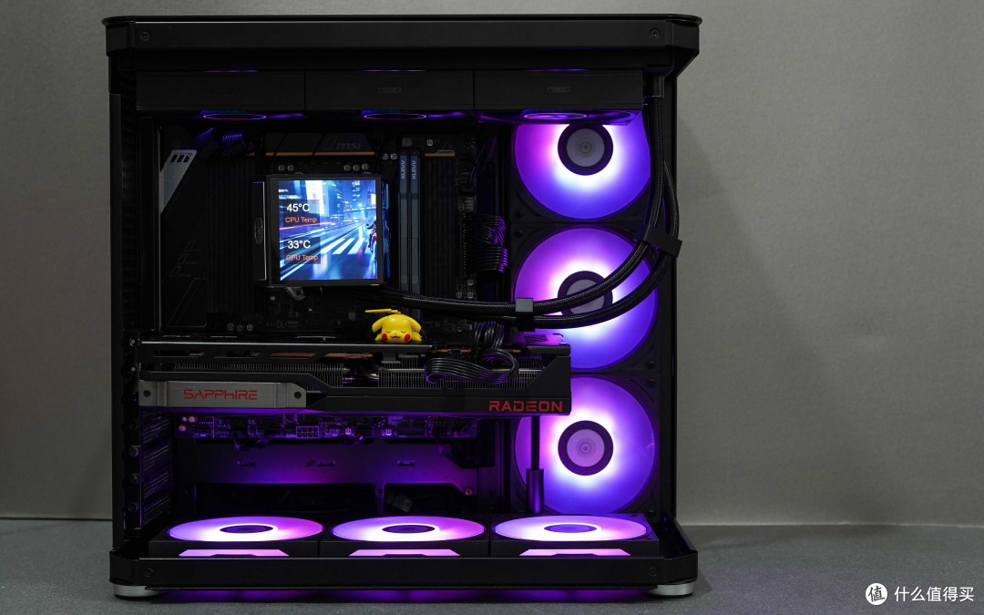 9800X3D散热首选：超频三双境DX360 Pro实测，双屏颜值性能双在线