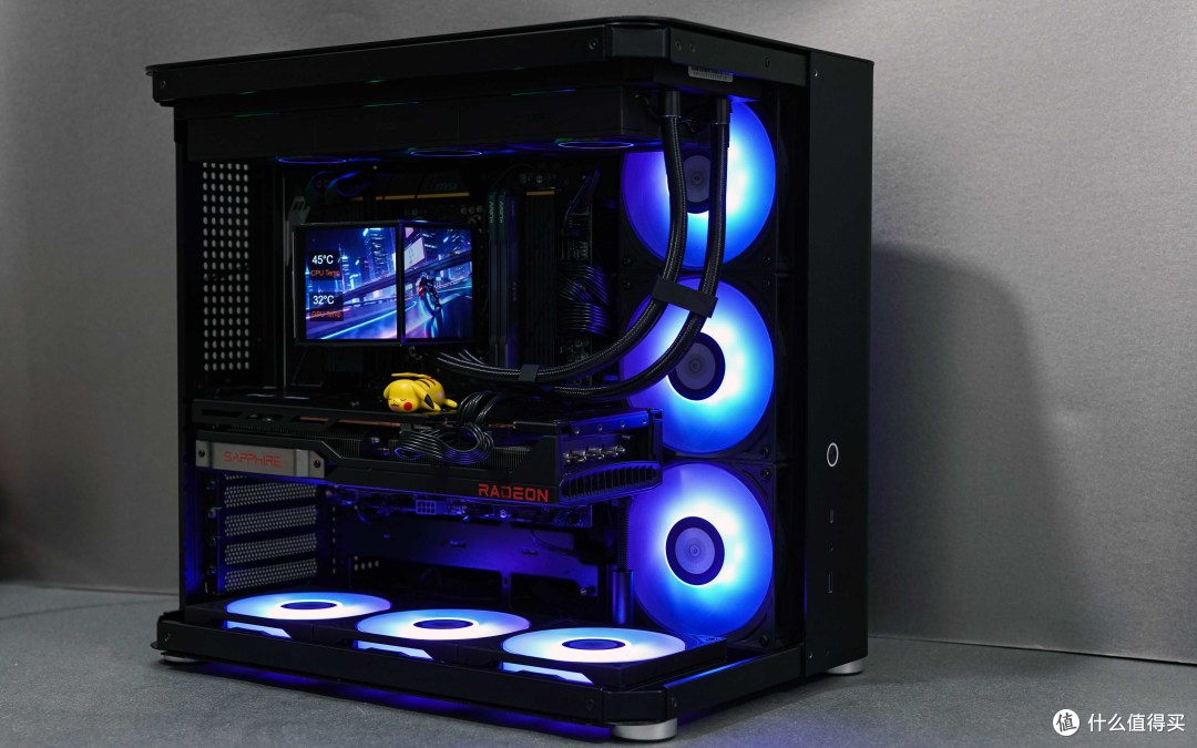 9800X3D散热首选：超频三双境DX360 Pro实测，双屏颜值性能双在线