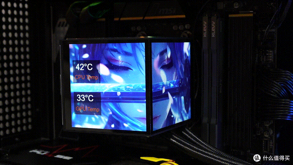 9800X3D散热首选：超频三双境DX360 Pro实测，双屏颜值性能双在线
