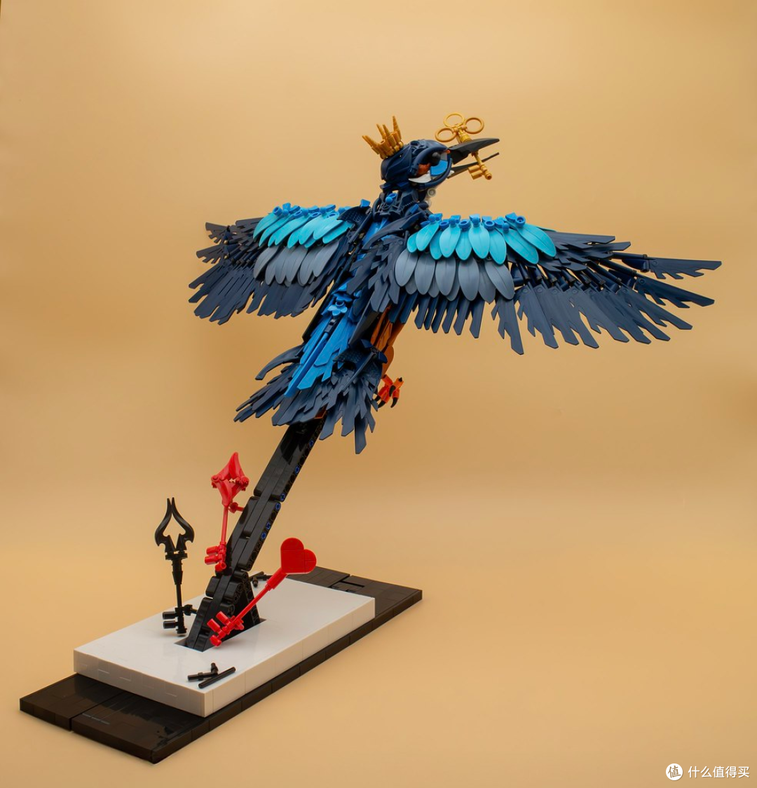 乐高砖块怎样展现羽毛、鳞片、触手？这位玩家的作品中能找到答案