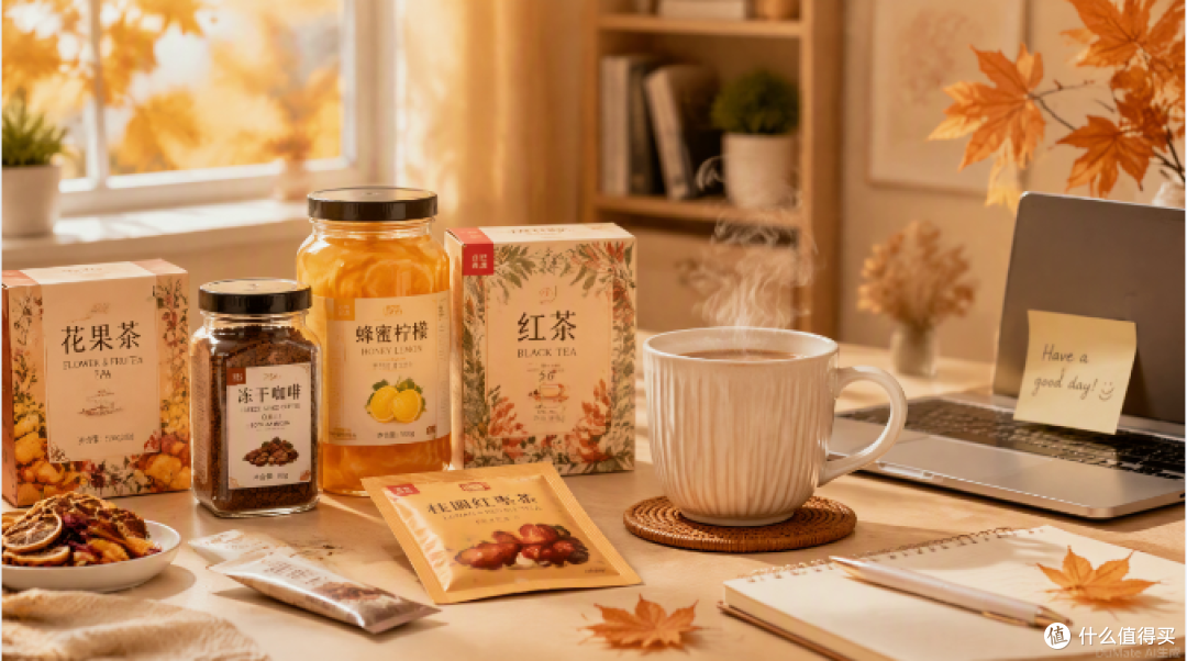 入秋了,我花200块把办公室抽屉改成了“暖心水吧”