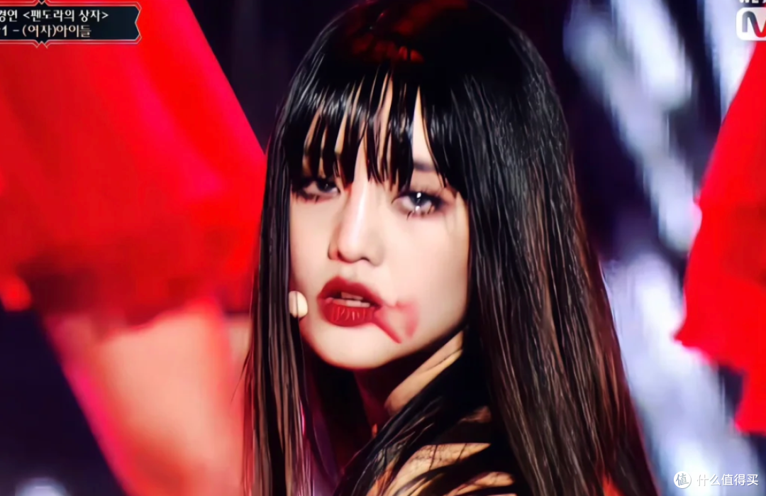 kpop女团出名的富江妆容