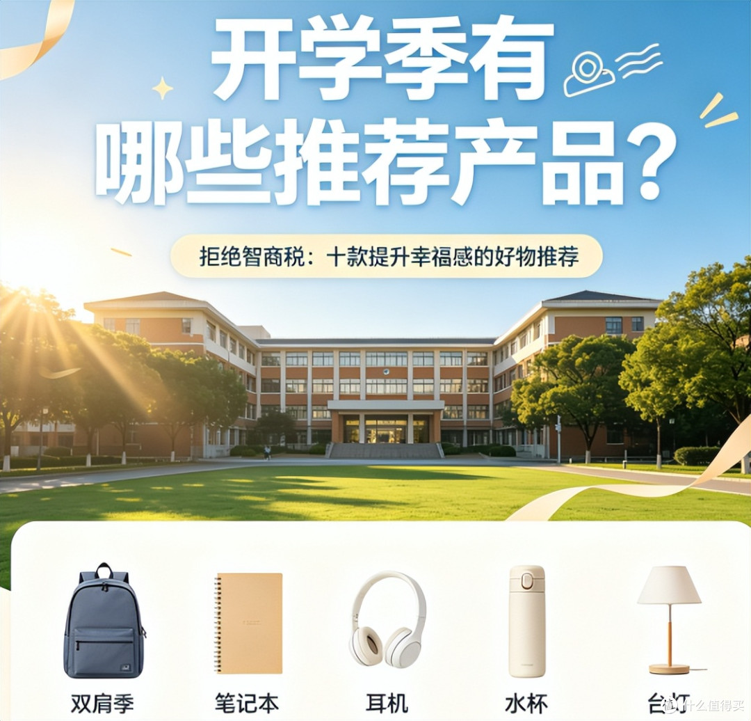 开学要带什么？这十样东西用了四年之后我才敢把它列入清单