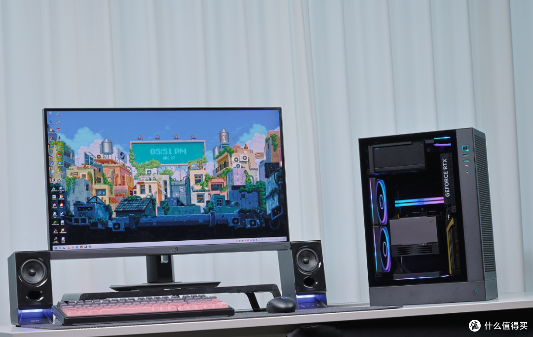 超能打立式小钢炮:98X3D+5080魔刃+48G内存+九州风神CH170 Plus