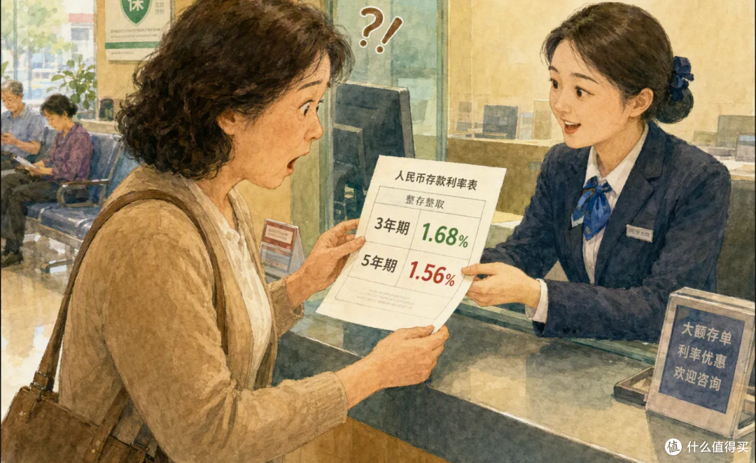 存5年利息反而不如3年?定期到期先别急着存,选错期限少拿几百块
