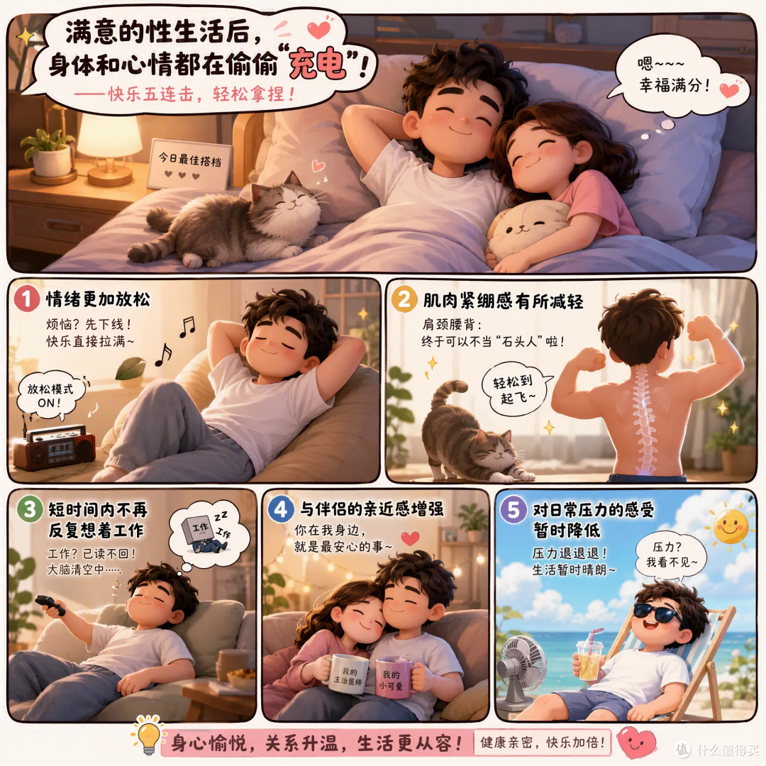 适度性生活，对身体和关系带来哪些好处？