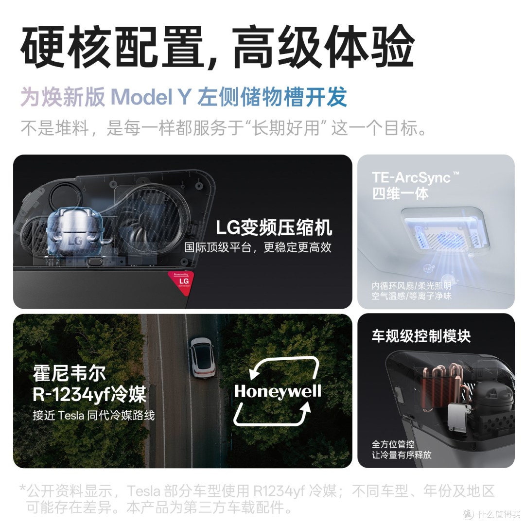 特麦焕新Y车载冰箱:专车嵌入,压缩机真制冷