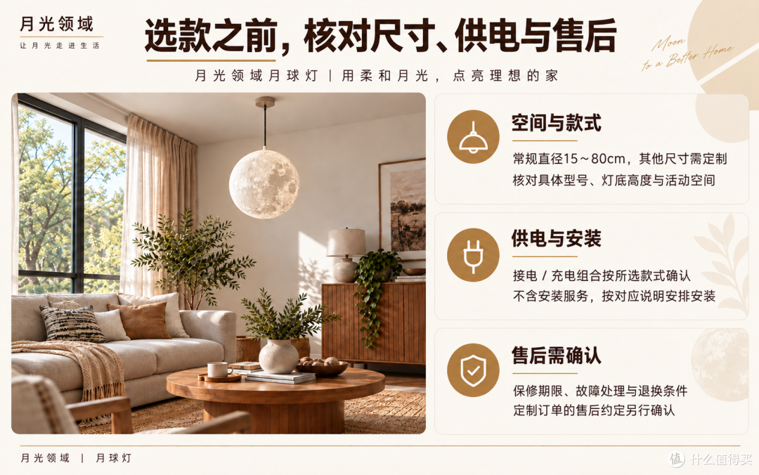 月光领域月球吊灯