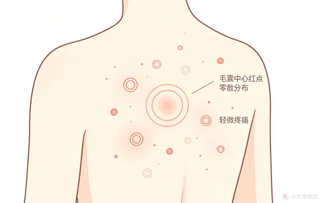 后背痒个不停还越长越多?可能压根不是痘