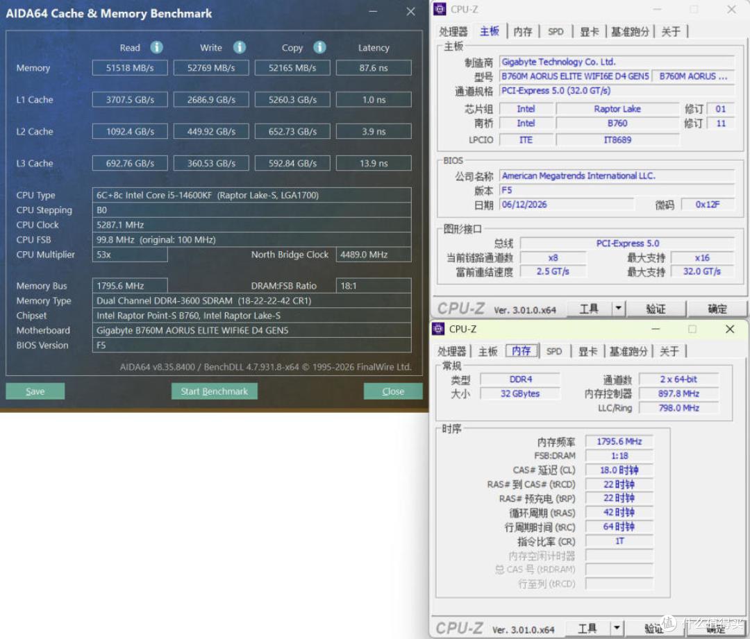i5-14600KF + 技嘉 B760M 小雕 GEN5：选 DDR4 才是玩家真香之选