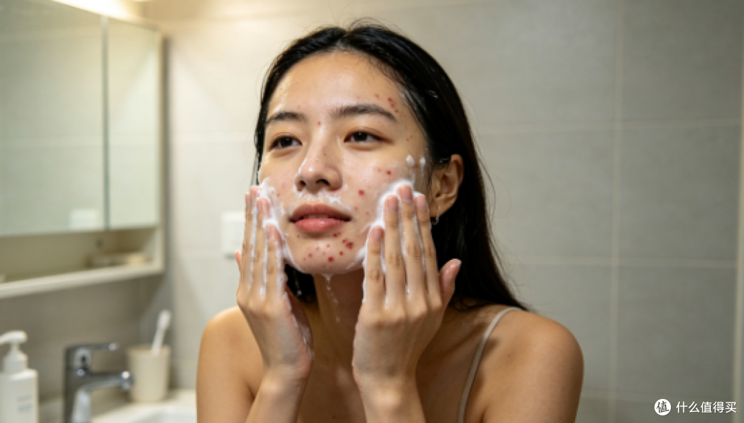 痘痘肌洗面奶,油痘脸日常洁面实测分享