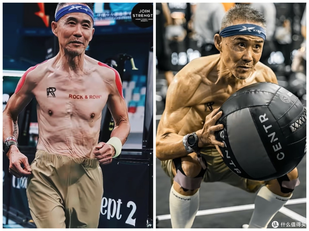 75岁王石HYROX小组第四!中年男人自己动手练体能
