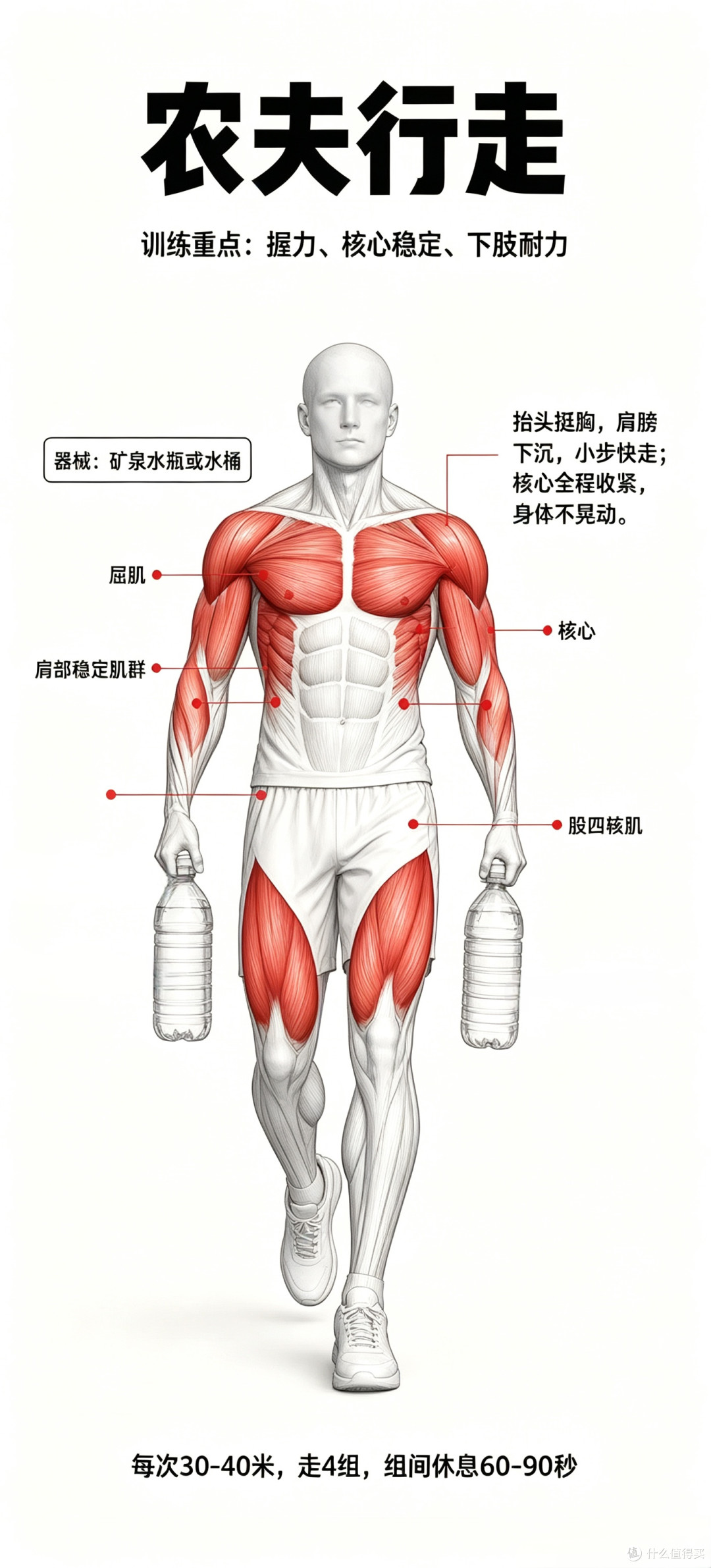 75岁王石HYROX小组第四!中年男人自己动手练体能