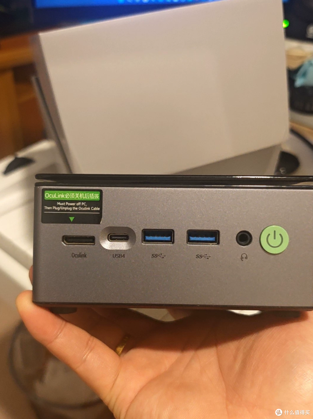 二手鱼塘惊现6850H极摩客M7小主机!前置OCuLink+双2.5W网口仅960