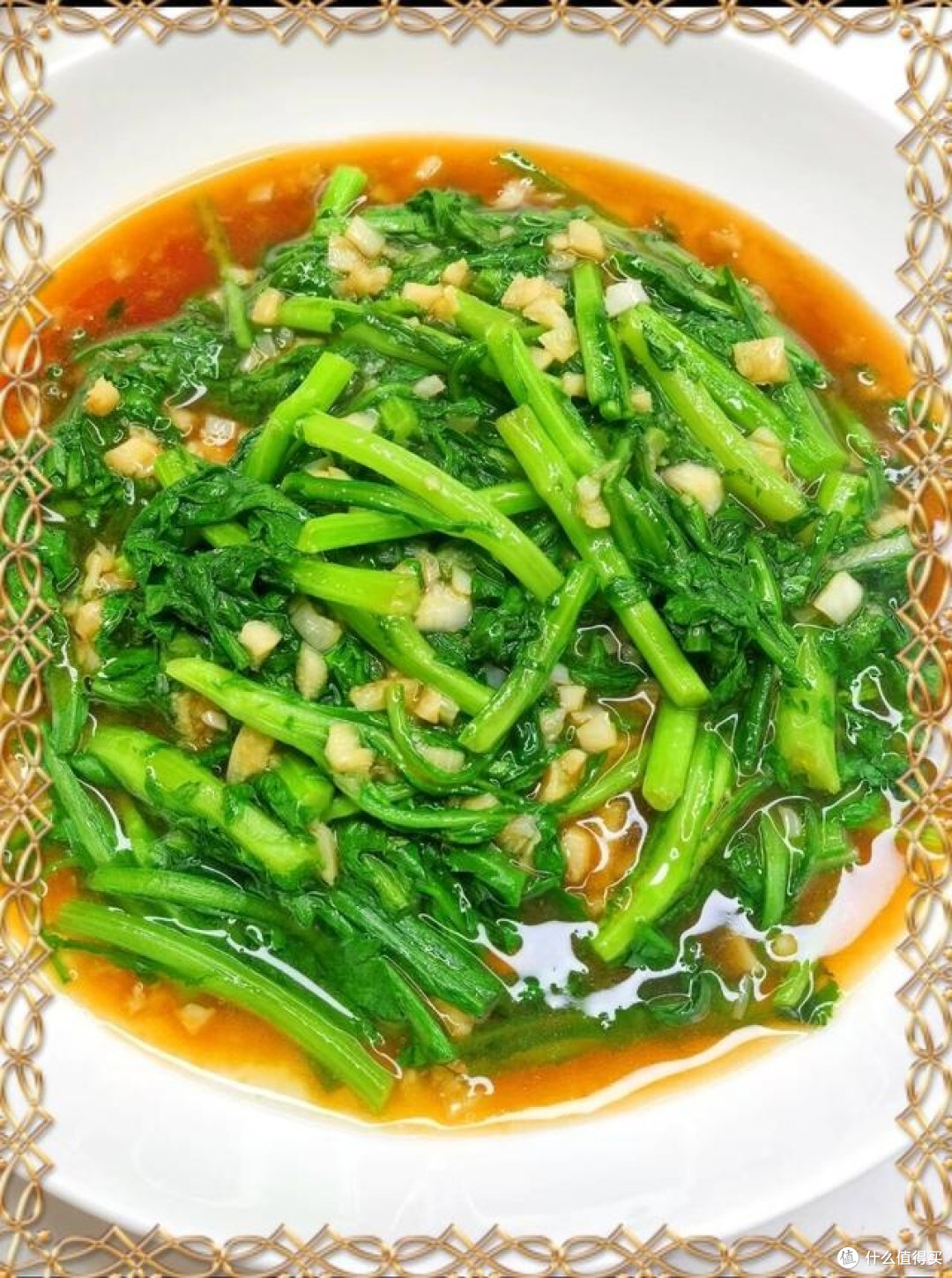 立秋后茼蒿芥蓝毛豆做法