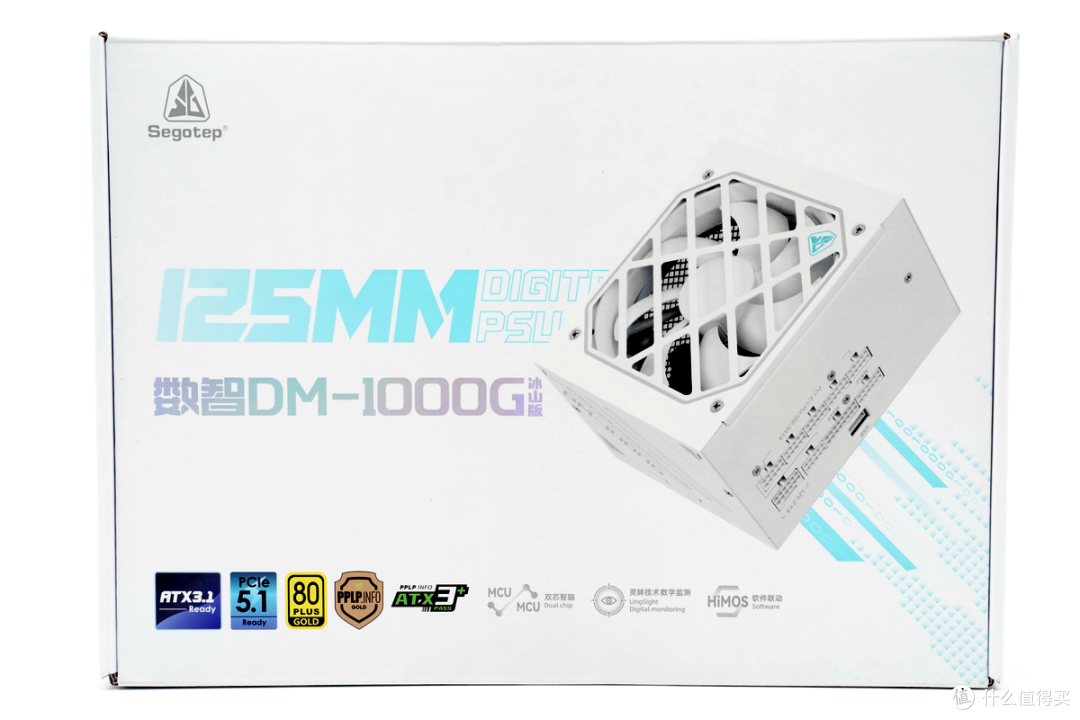 鑫谷 DM-1000G 冰山版：双 MCU 智控 + 数字监测，白色电源新选择