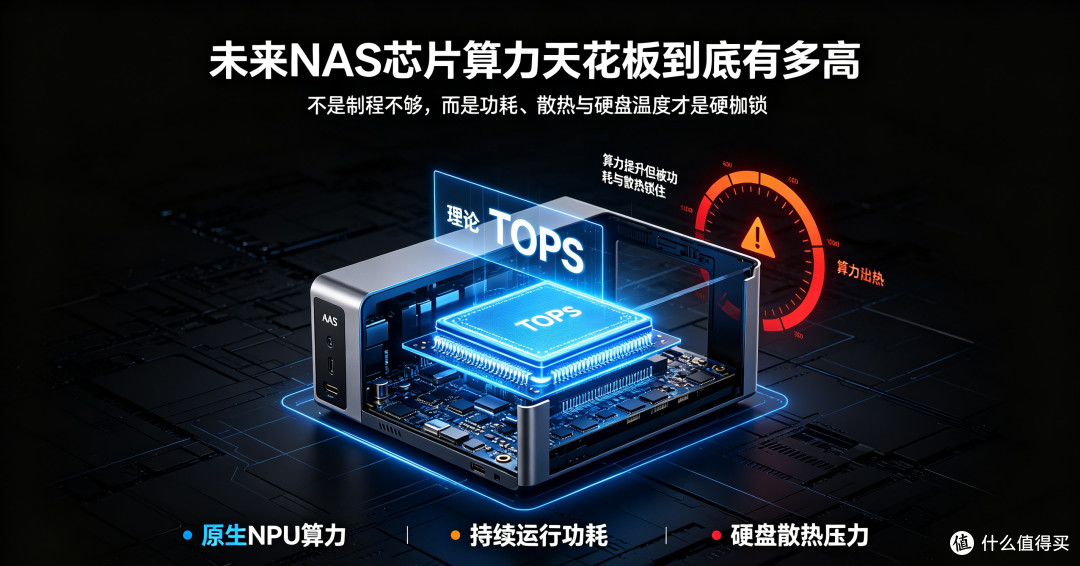 未来NAS芯片算力天花板：不是堆TOPS，功耗散热才是硬枷锁