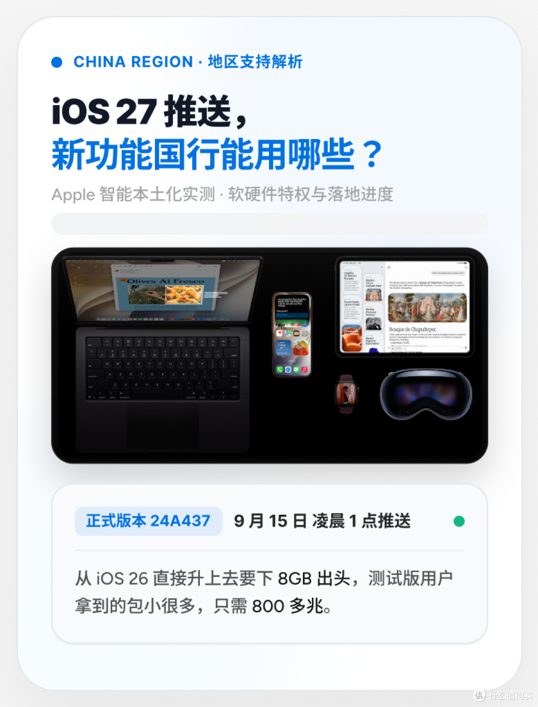 iOS 27 推送,新功能国行能用哪些