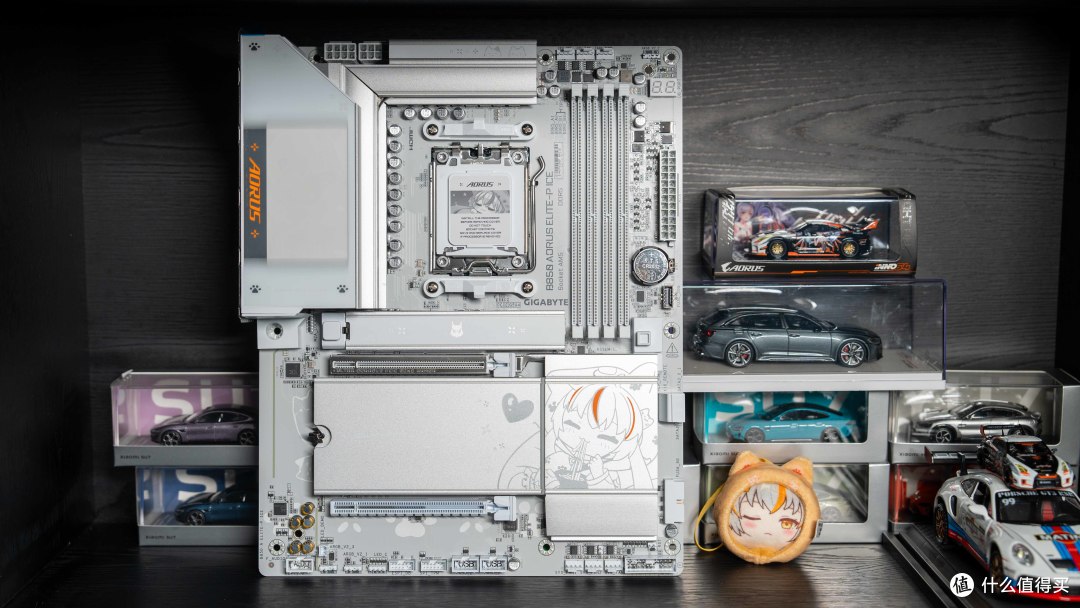 二次元必备!技嘉B850 AORUS ELITE-P ICE雕妹主板测评